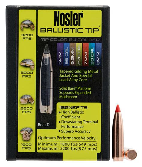 <b>Nosler 7mm</b> 140gr <b>Ballistic Tip (50</b> ct) Mfg# 28140 $ 39. . 7mm 140 grain nosler ballistic tip for sale